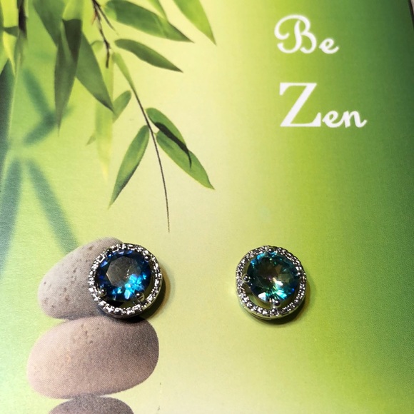 Jewelry - 💕Beautiful Earrings Mystic Topaz💕